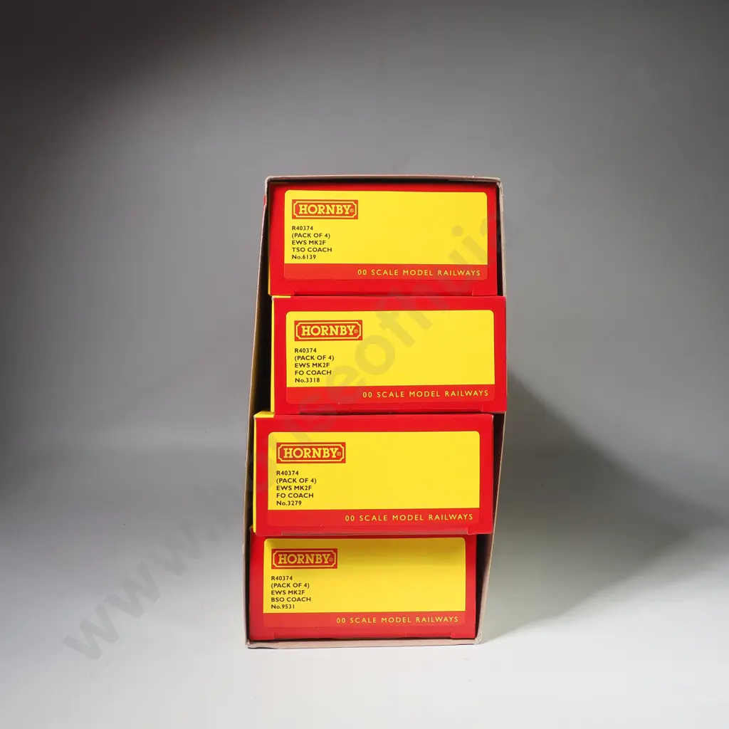 Hornby - Set of Four Rolling Stock EWS 'Business Train'- Mint in Box R40374 Image 1++