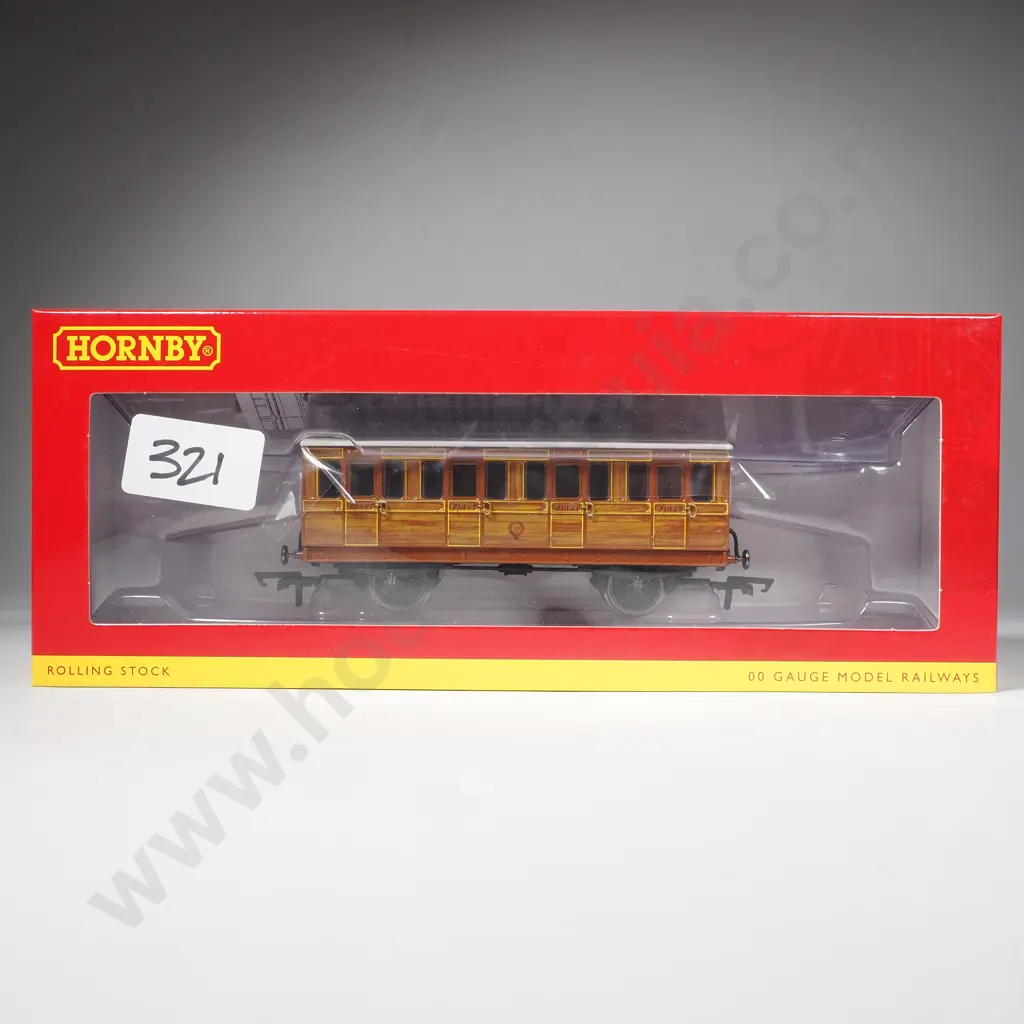 Hornby - IoWCR 4 Wheel 1st Class Coach - Mint in Box R40414 Image 1++
