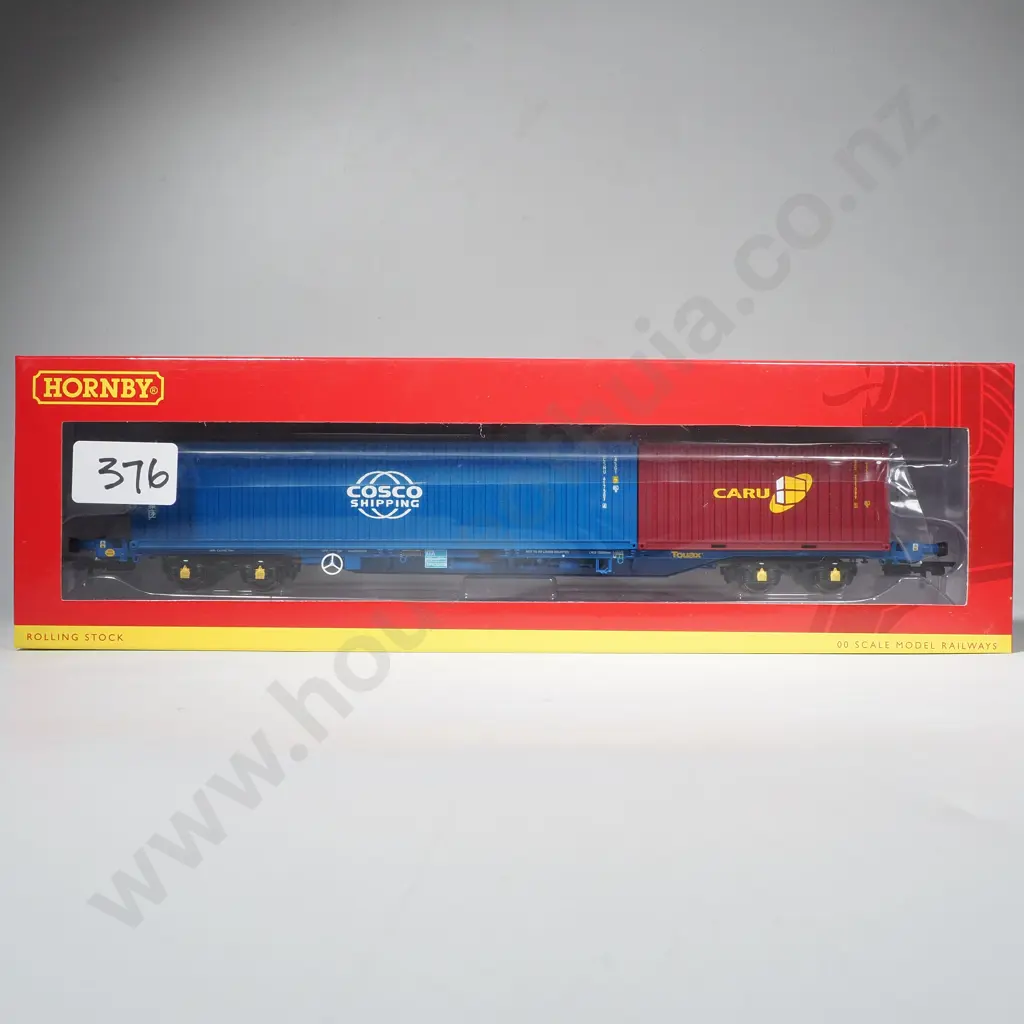 Hornby - KFA Container Wagon 'TOUAX' - Mint in Box R60132 Image 1++