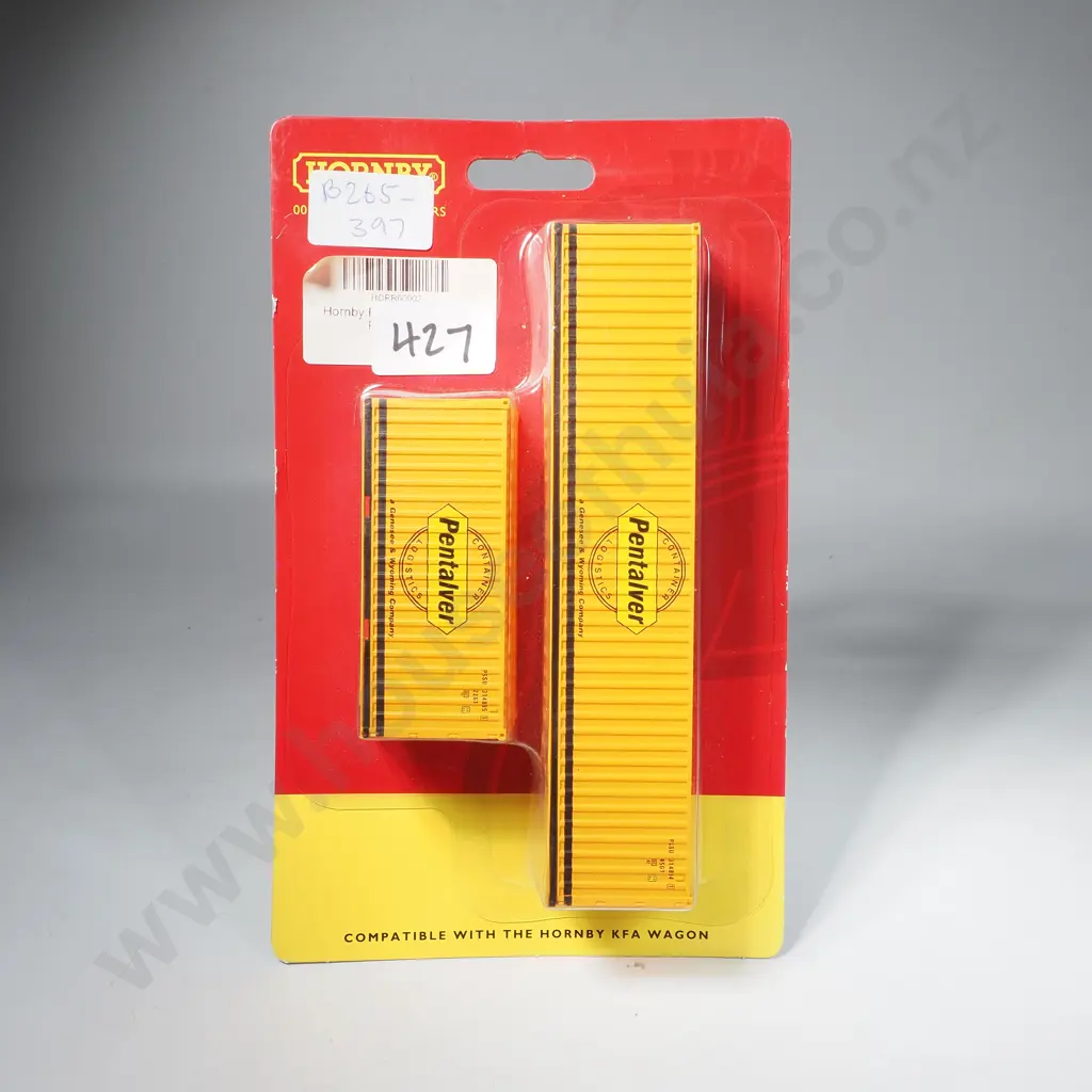 Hornby - Pentalver Containers - Mint in Box R60002 Image 1++