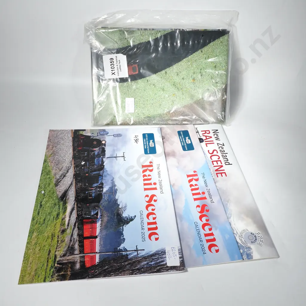 New Zealand Rail Scene Calendars - 2023, 2024, 2025 Mint condition Image 1++