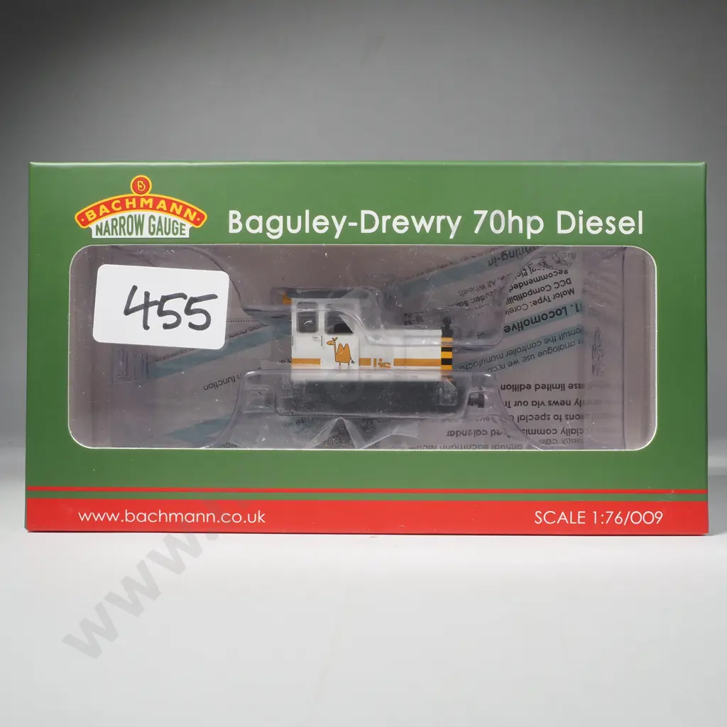 Bachmann - Baguley-Drewry Diesel British Industrial - Mint in Box 392-029 Image 1++