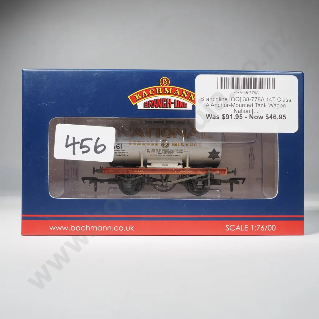 Bachmann - 14 Ton Anchor-Mounted Tank Wagon - Mint in Box 38-778A Image 1++