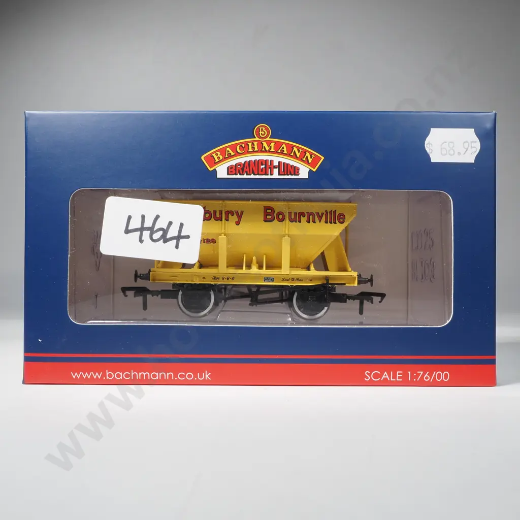 Bachmann - 24 Ton Ore Hopper Wagon 'Cadbury Bournville' Yellow - Mint in Box 37-510 Image 1++