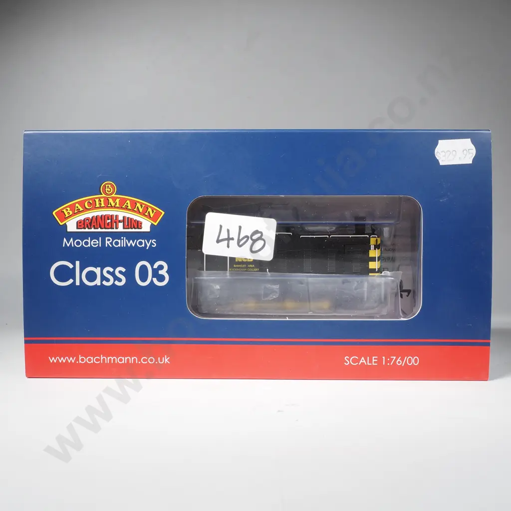 Bachmann - Class 03 NCB Black Wasp Stripes - Mint in Box 31-367 Image 1++