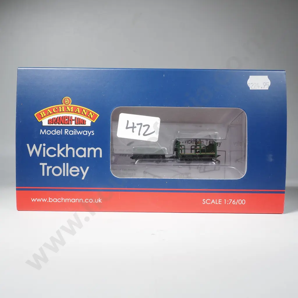 Bachmann - Wickham Trolley Car BR Green - Mint in Box 32-994 Image 1++