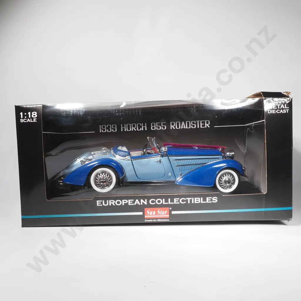 1939 Horch 855 Roadster - European Collectibles 1:18 Image 1++