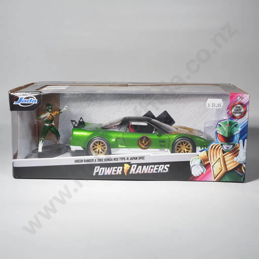 Green Power Ranger & Honda NSX Type-R Japan Spec Image 1++