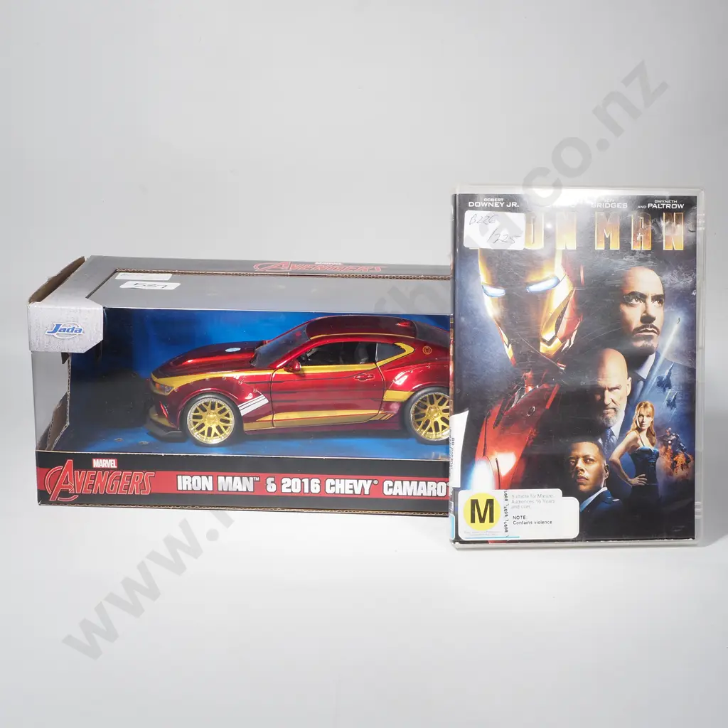 Iron Man & 2016 Chevy Camaro & DVD Image 1++
