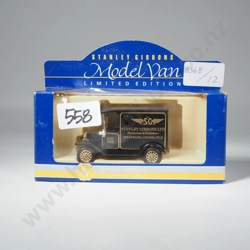 Lledo - Stanley Gibbons Ltd Model Van - 'Model T', w Box Image 1++