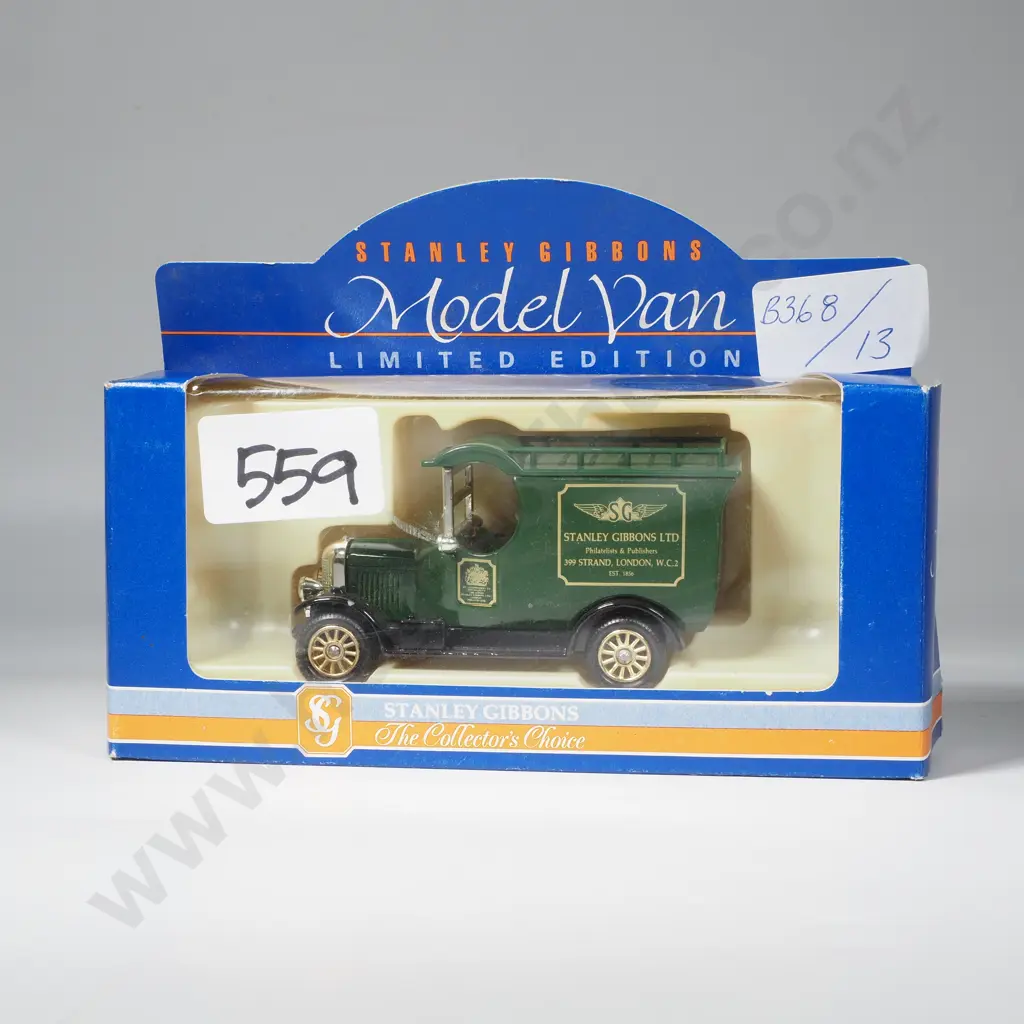 Lledo - Stanley Gibbons Ltd Model Van - 'Model T', w Box Image 1++