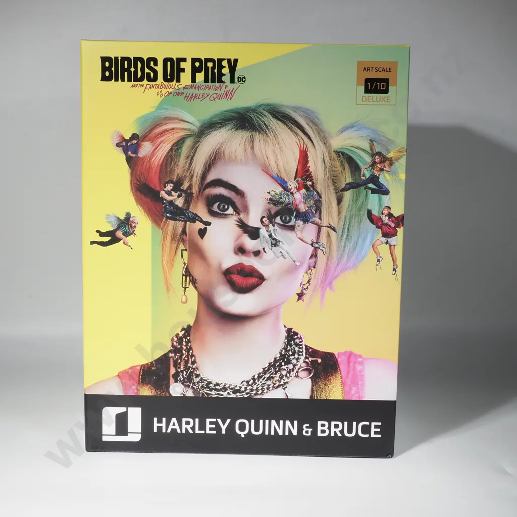 Harley Quinn & Bruce Art Figures - Deluxe 1:10 Image 1++