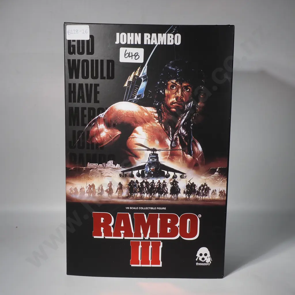 John Rambo - Rambo III Collectible Figure with Display Dome 1:6 Image 1++