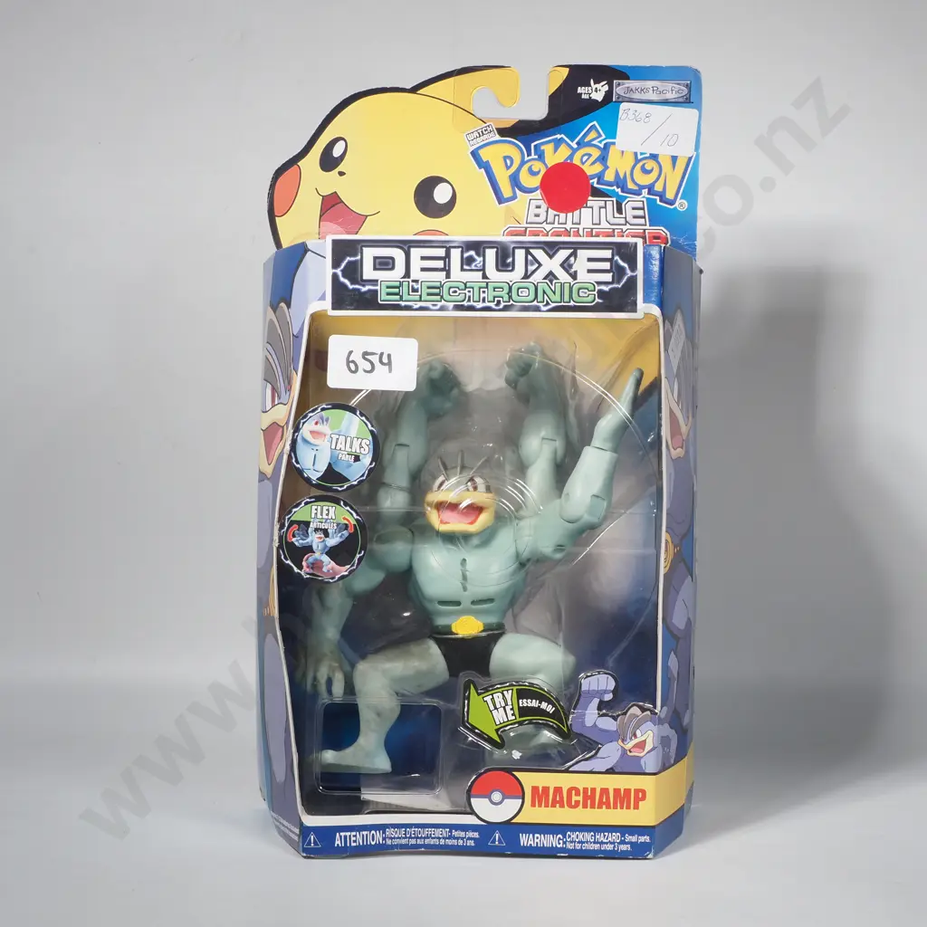 Pokemon Battle Frontier - 'Machamp', Deluxe Electronic by Jakks Pacific Image 1++