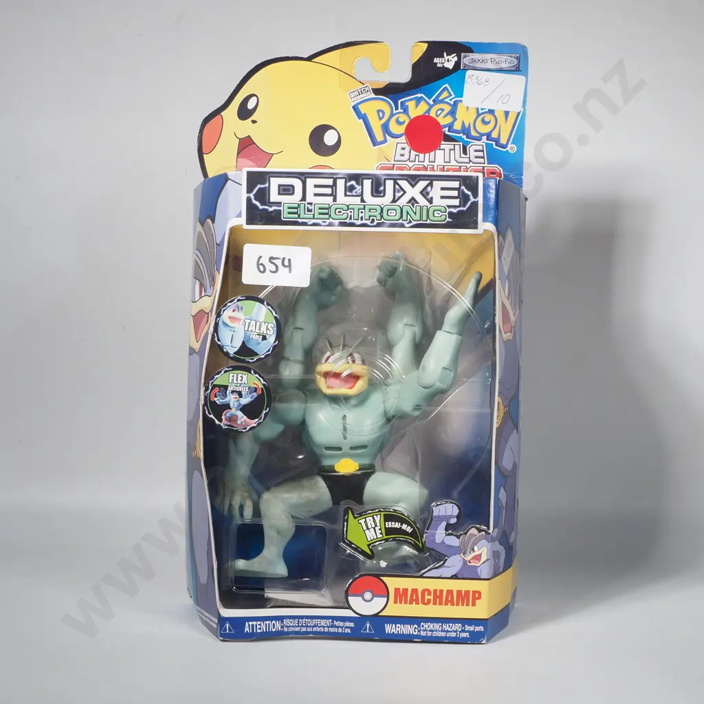 Pokemon Battle Frontier - 'Machamp', Deluxe Electronic by Jakks Pacific Image 1++