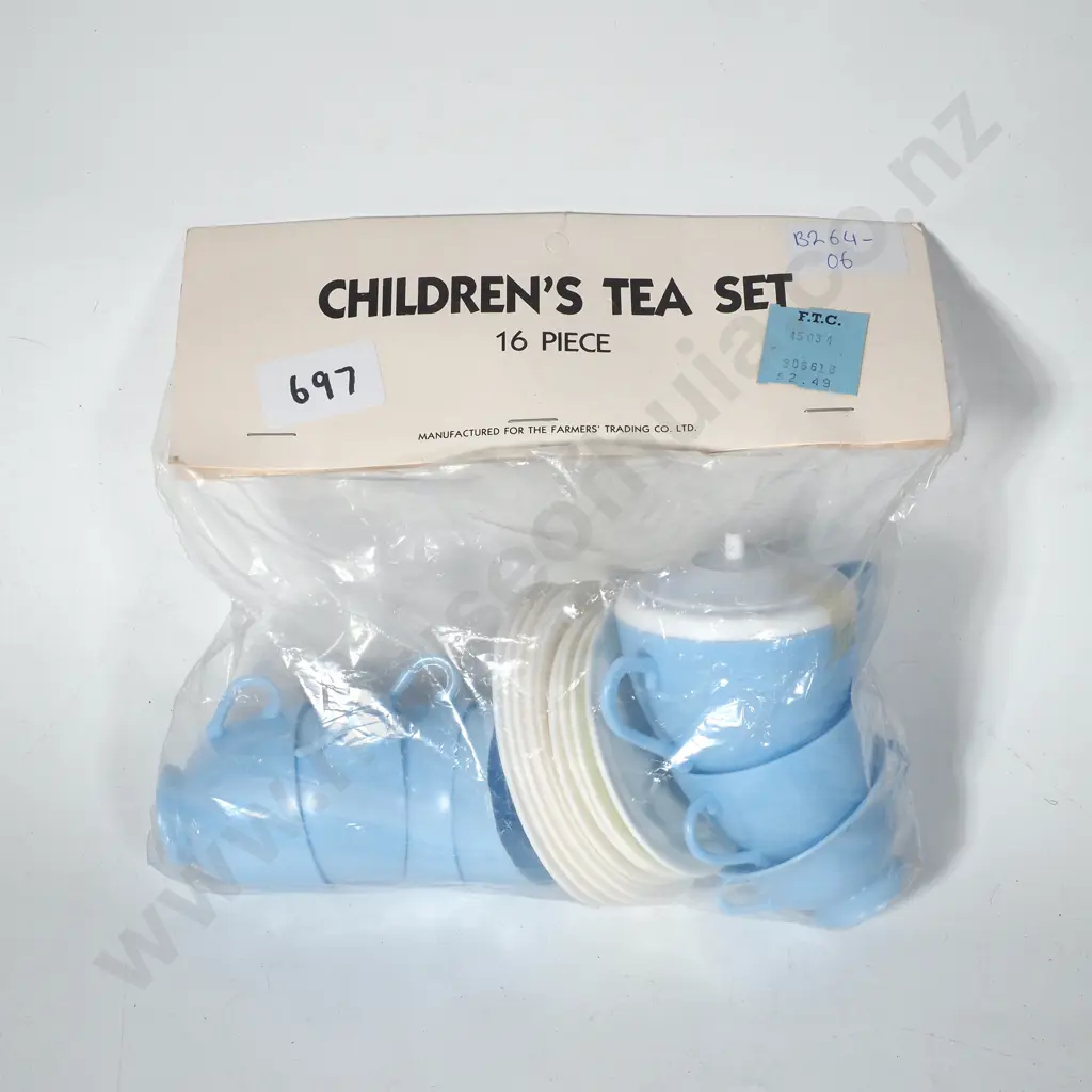 Children's Tea Set- Mint Image 1++