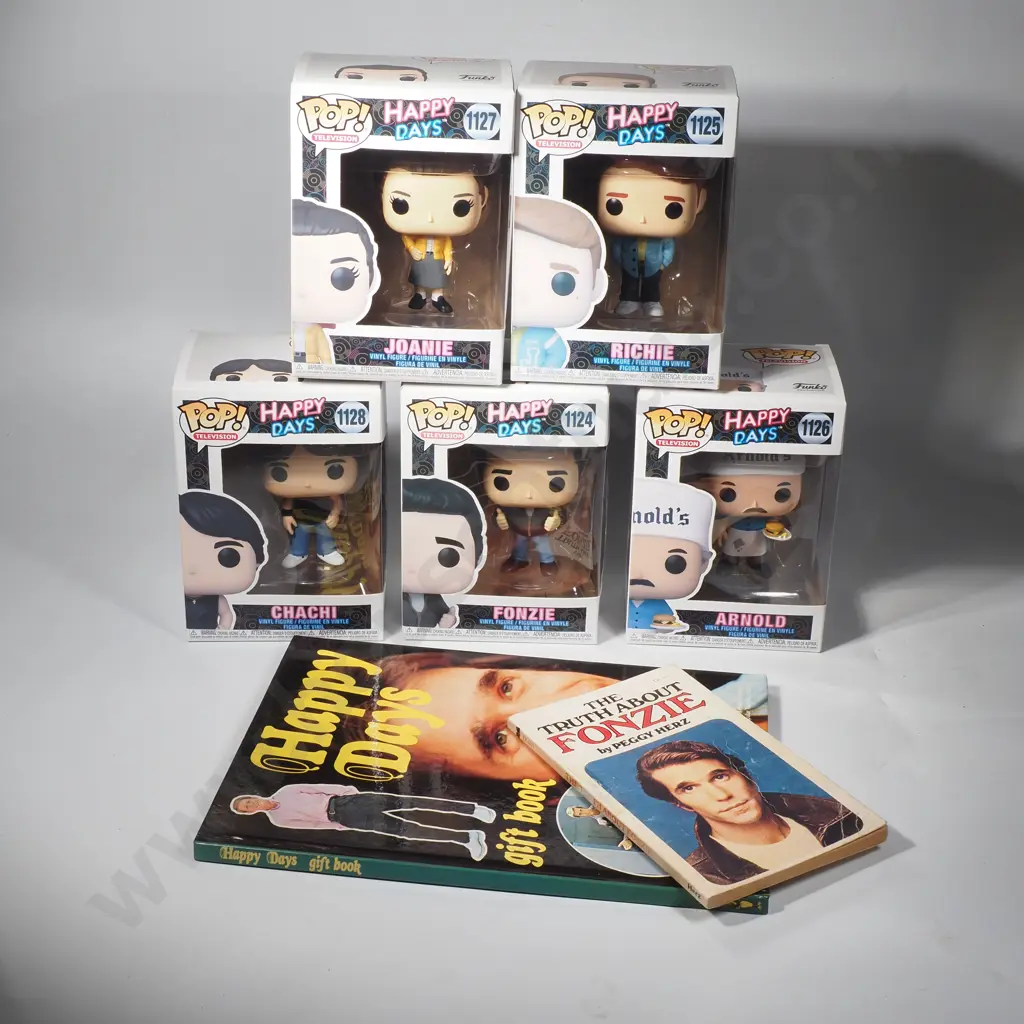 Complete Collection of Happy Days Funko Vinyl Figures Image 1++