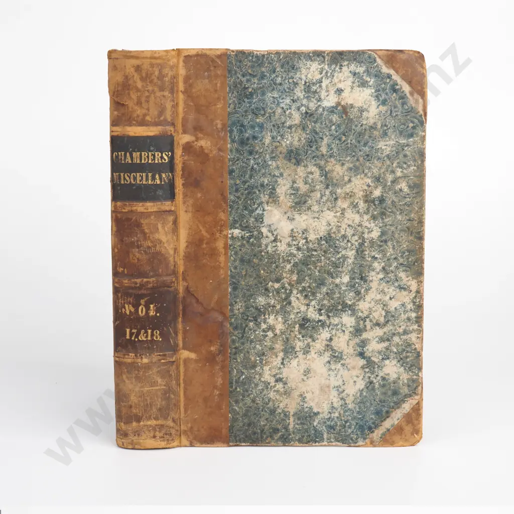 Chambers, R & W - Chambers's Miscellany of Useful and Entertaining Tracts, First Edition, W. and R. Chambers, 1847 Image 1++