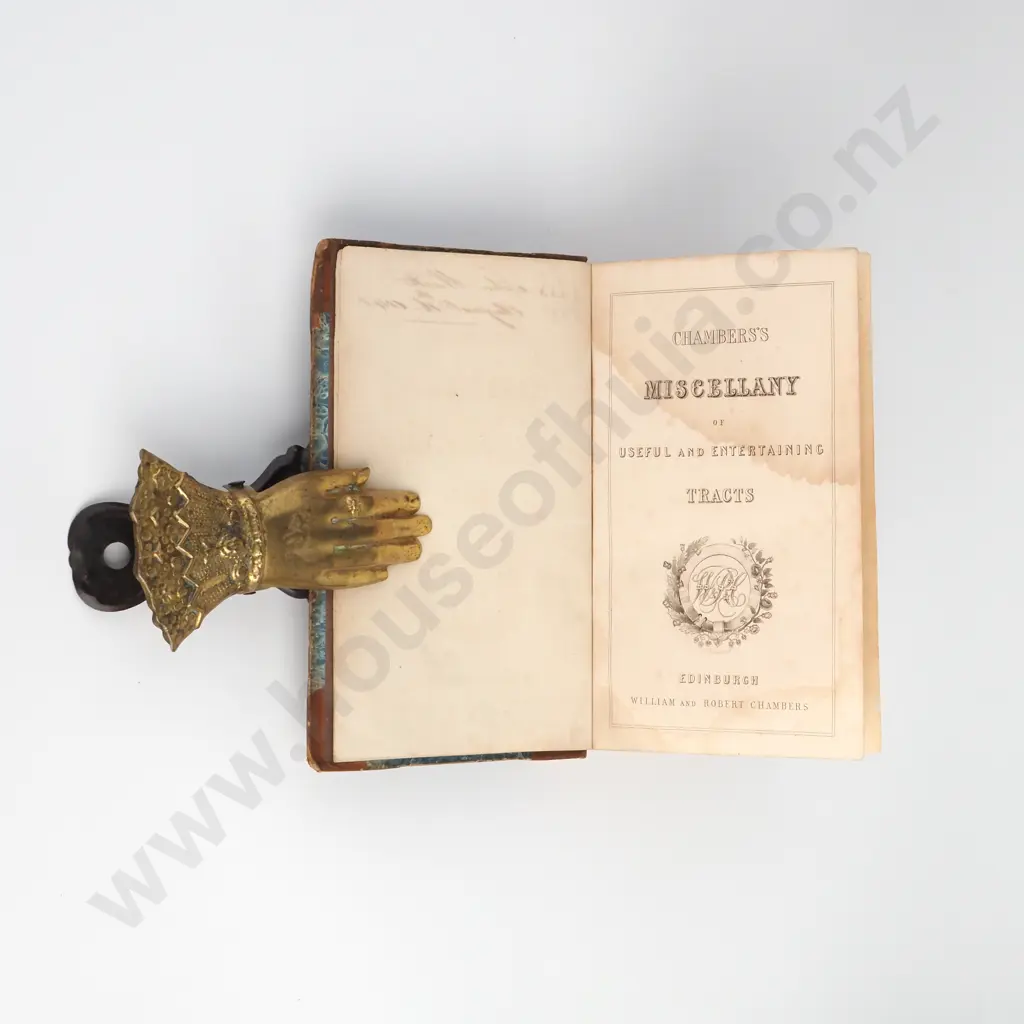 Chambers, R & W - Chambers's Miscellany of Useful and Entertaining Tracts, First Edition, W. and R. Chambers, 1847 Image 1++
