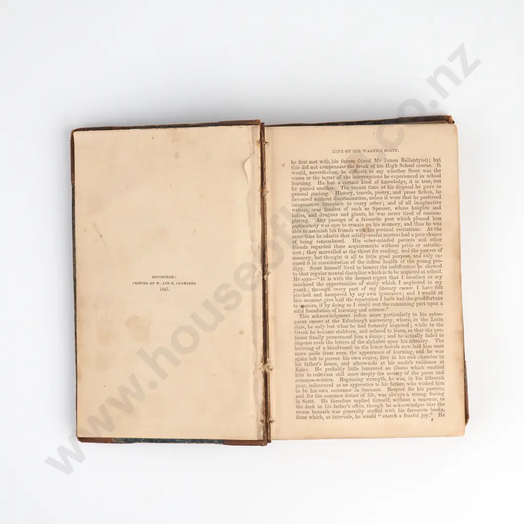 Chambers, R & W - Chambers's Miscellany of Useful and Entertaining Tracts, First Edition, W. and R. Chambers, 1847 Image 1++