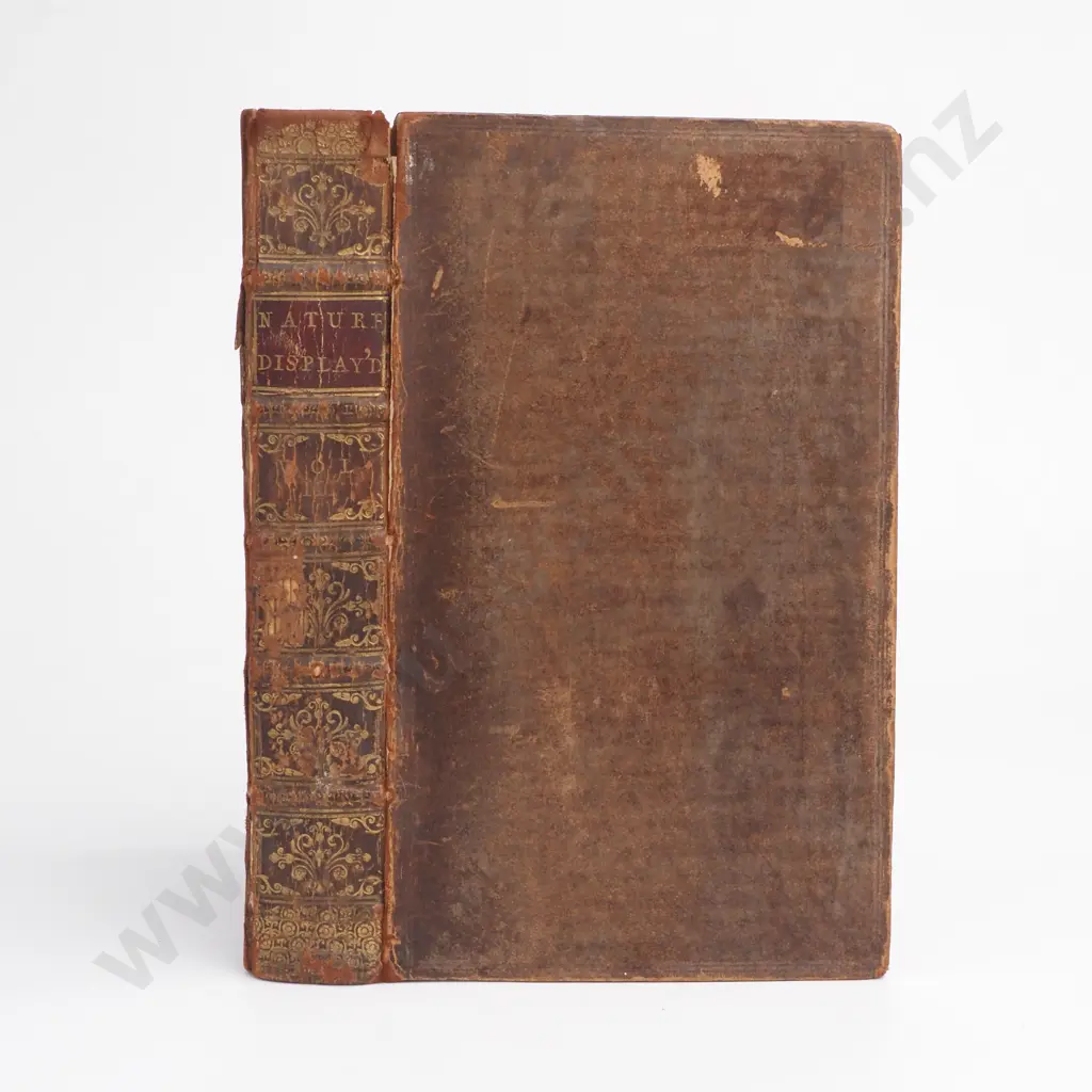 Spectacle de la Nature, Sixth Edition, R. Franklin, Covent Garden, 1743 Image 1++