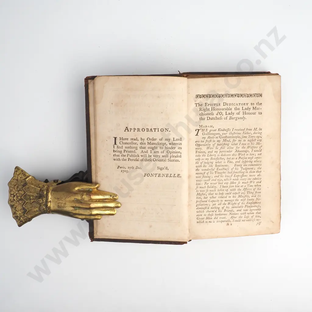 Gallard, M - Arabian Nights Entertainments, Vol 1, Tenth Edition, T. & T. Longman at the ship in Pater-nofter Row, 1753 Image 1++