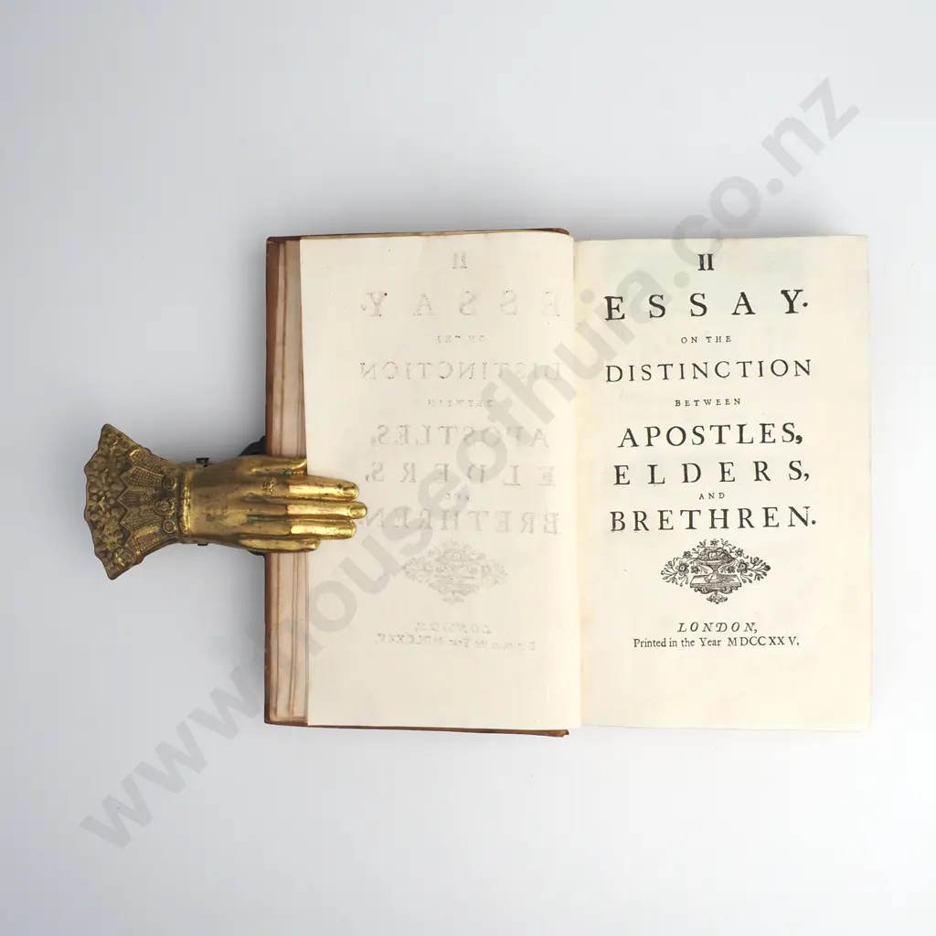 Barrington, John - Miscellanea Sacra, Vol 2, S.Chandler, London, 1725 Image 1++