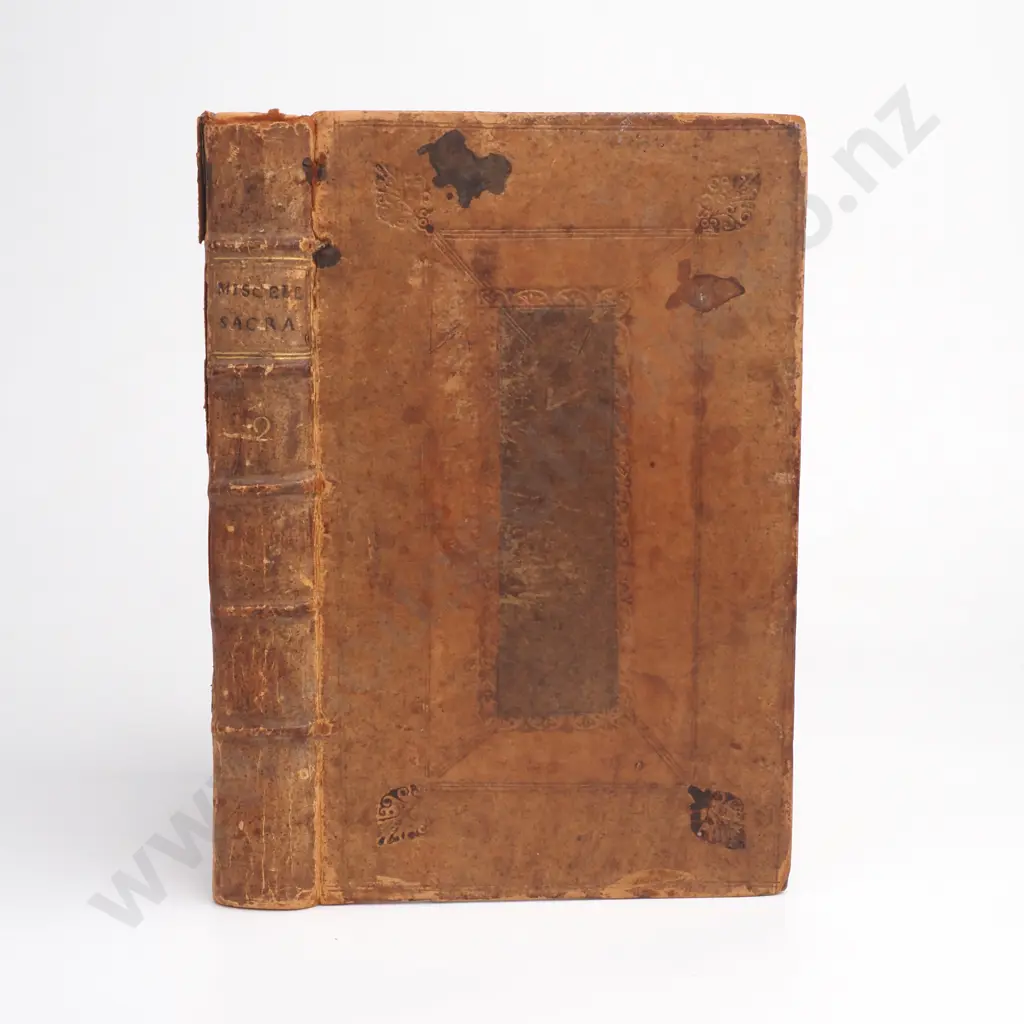 Barrington, John - Miscellanea Sacra, Vol 2, S.Chandler, London, 1725 Image 1++