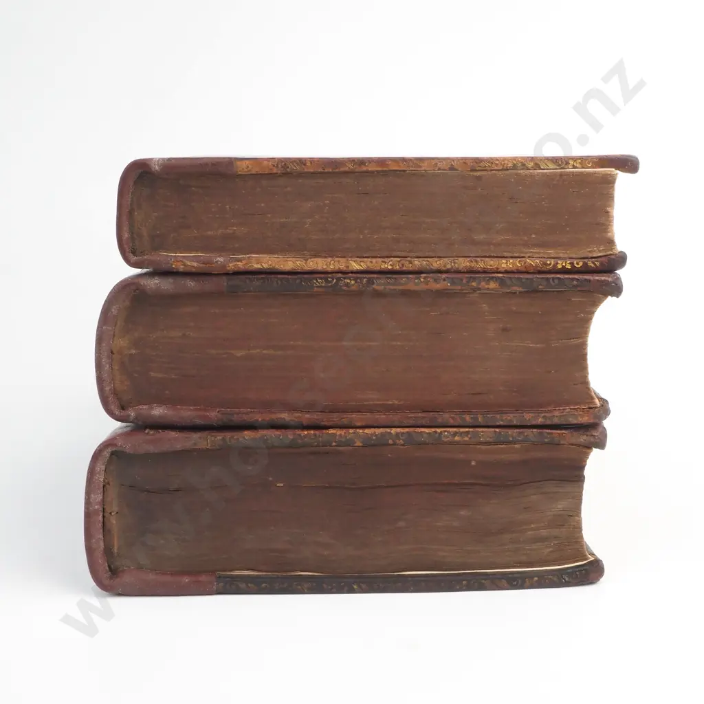 Stanhope George - A Paraphrase and Comment upon the Epistles and Gospels, Three Volumes, W.B / F.R / M.F, London, 1726 Image 1++