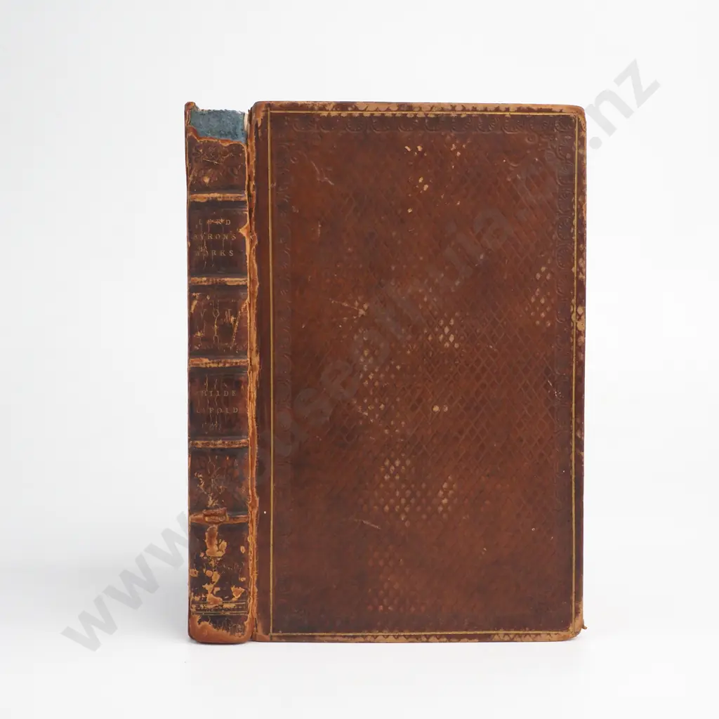 Byron, George (Right Honorable Lord Byron) - The Works of Lord Byron, Vol 1, Childe Harold, John Murray, London, 1815 Image 1++