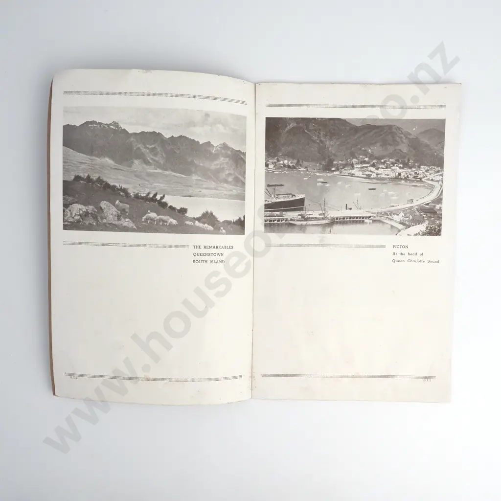 Memories of New Zealand Twelve Plates in Photogravure South Island, Circa 1935 Image 1++