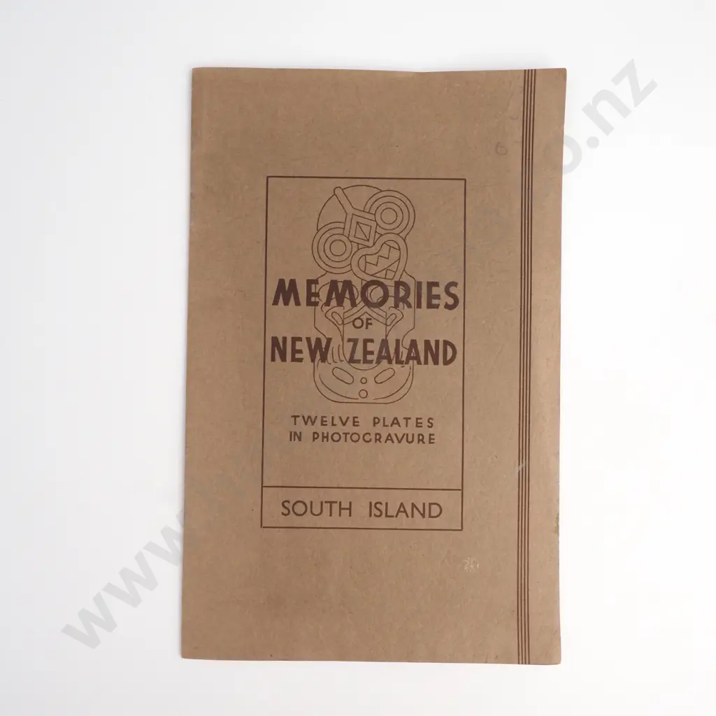 Memories of New Zealand Twelve Plates in Photogravure South Island, Circa 1935 Image 1++