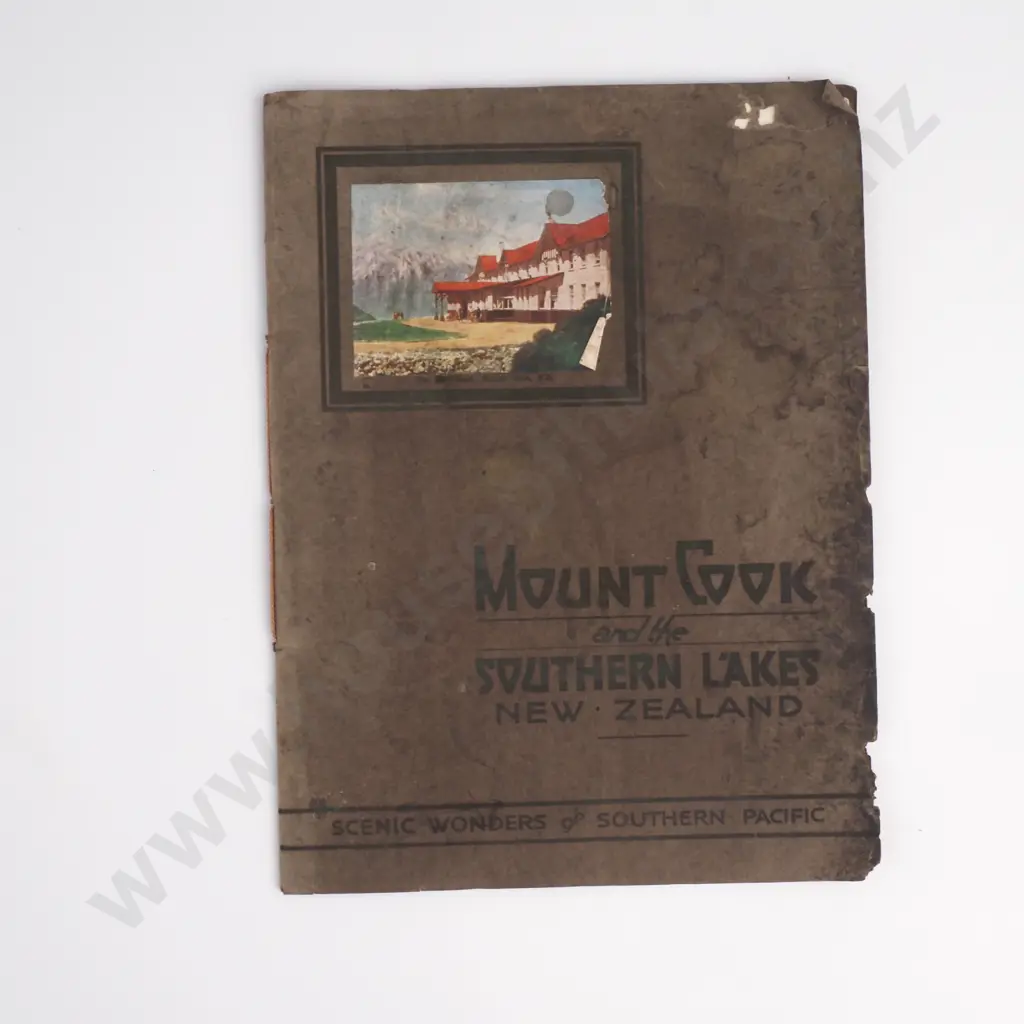 Mount Cook and the Southern Lakes, New Zealand, Coulls Somerville Wilkie Ltd, Circa 1920 Image 1++