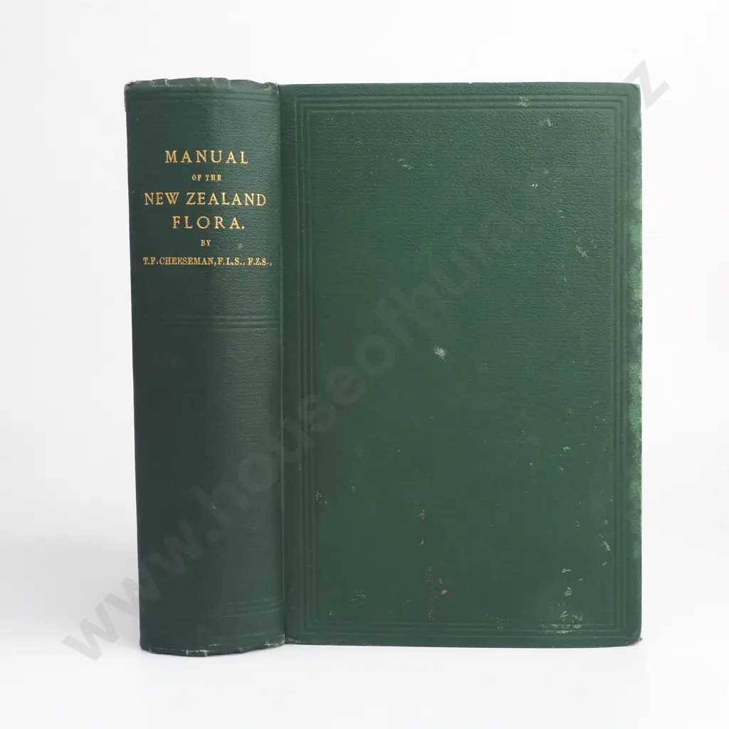 Cheeseman, T.F. - Manual of the New Zealand Flora, Authority of the Government of New Zealand, 1906 Image 1++