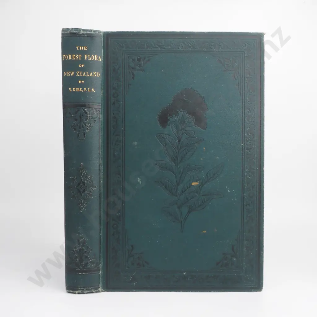 Kirk, Thomas - The Forest Flora of New Zealand - Government Printer, Wellington, 1889 Image 1++