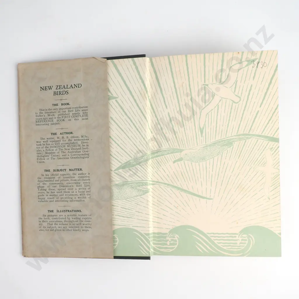 Oliver, W.R.B. - New Zealand Birds, Fine Arts Ltd, Wellington, New Zealand, 1930 Image 1++