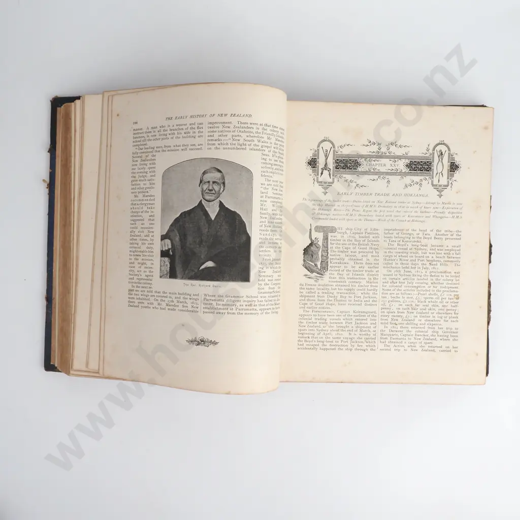 Sherrin, R.A.A. & Wallace, J.H. - Early History of New Zealand, H.Brett Printer & Publisher, Auckland,1890 Image 1++