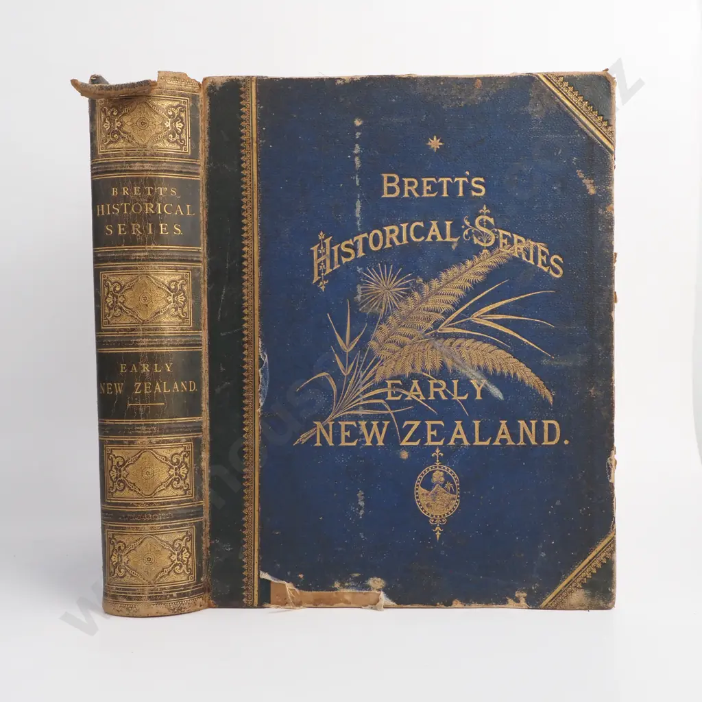 Sherrin, R.A.A. & Wallace, J.H. - Early History of New Zealand, H.Brett Printer & Publisher, Auckland,1890 Image 1++
