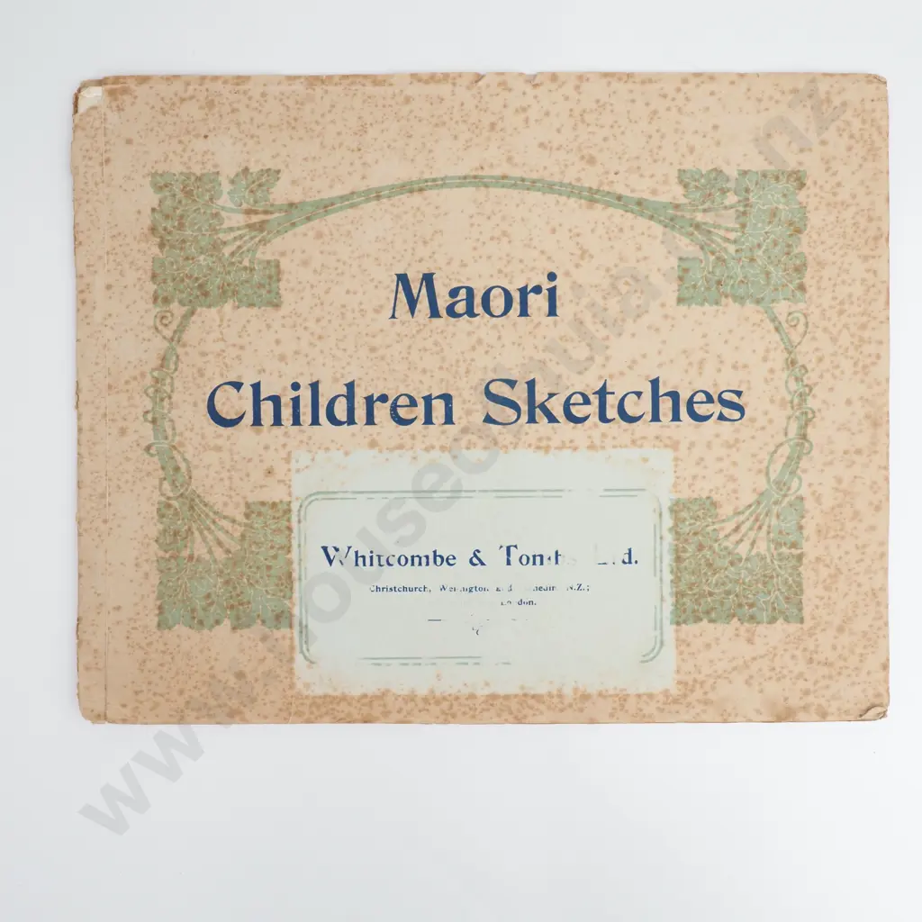 Maori Children Sketches, Whitcombe & Tombs Ltd, no date Image 1++