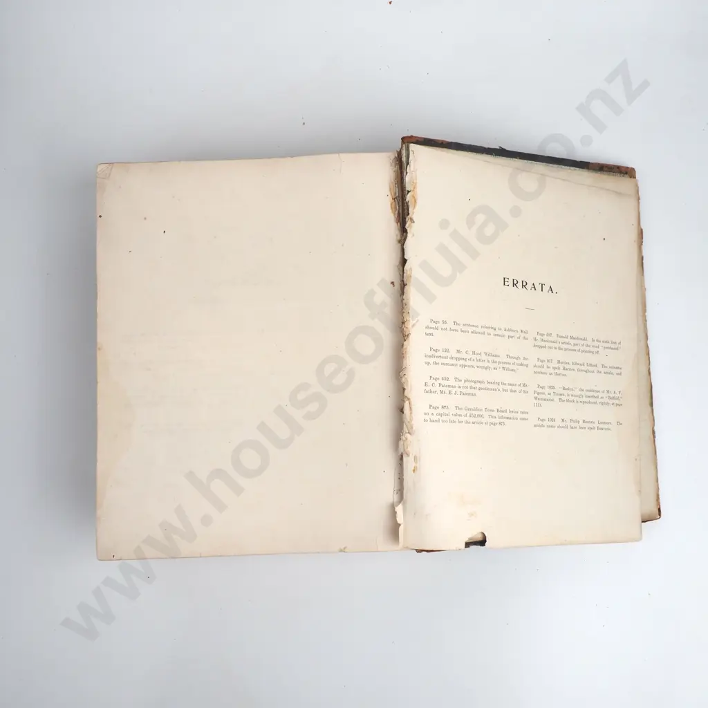 The Cyclopedia of New Zealand, Vol 3, Provincial District of Canterbury, Cyclopedia Co, c.1903 Image 1++