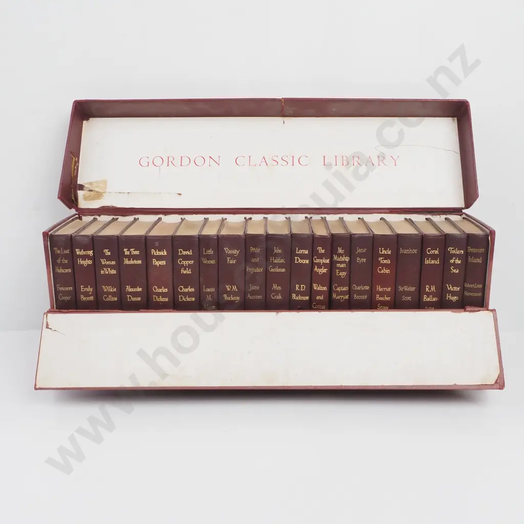 Gordon Classic Library Boxed Set, Thomas Nelson & Sons Ltd, Great Britain, c.1950 Image 1++
