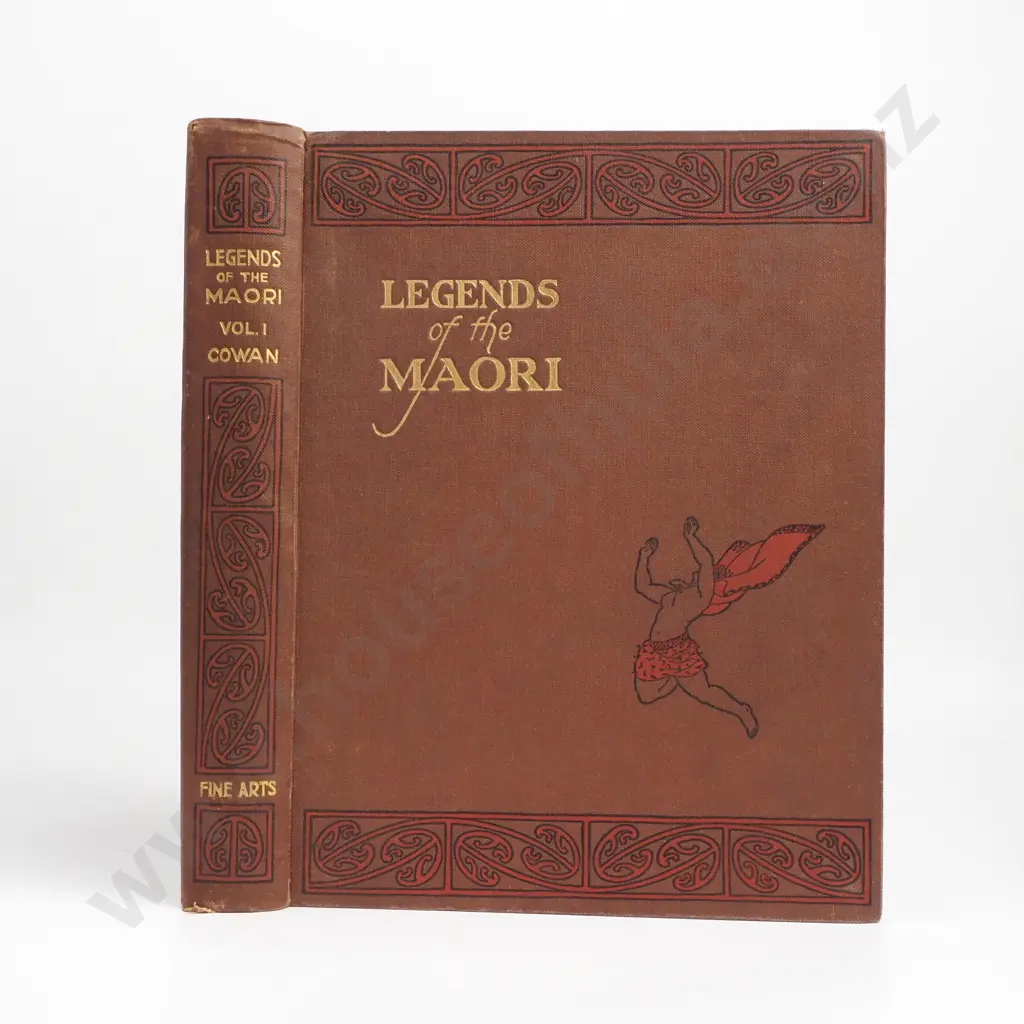 Pomare, Maui Hon. Sir & Cowan, James - Legends of the Maori, Vol 1, First Edition, Fine Arts LTD, Wellington, 1930 Image 1++