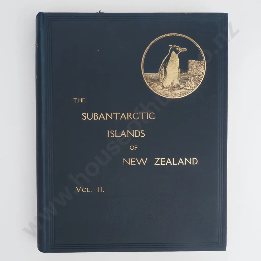 Chilton, Chas - The Subantarctic Islands of New Zealand, Vols 1 & 2, John Mackay, Government Printer, Wellington, 1909 Image 1++