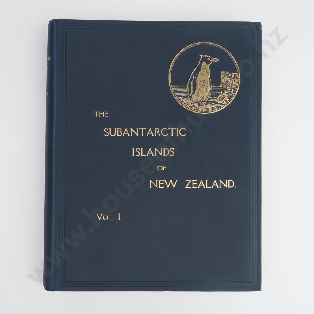 Chilton, Chas - The Subantarctic Islands of New Zealand, Vols 1 & 2, John Mackay, Government Printer, Wellington, 1909 Image 1++