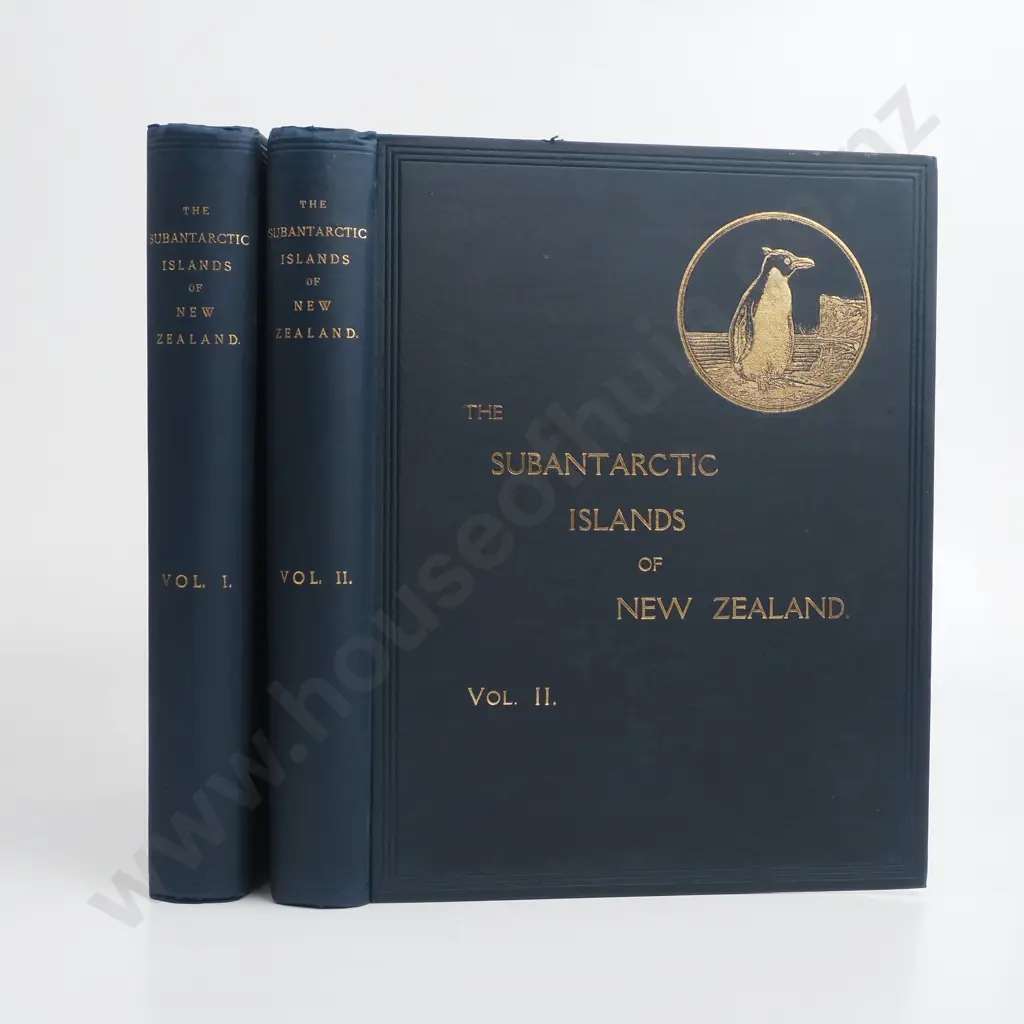 Chilton, Chas - The Subantarctic Islands of New Zealand, Vols 1 & 2, John Mackay, Government Printer, Wellington, 1909 Image 1++