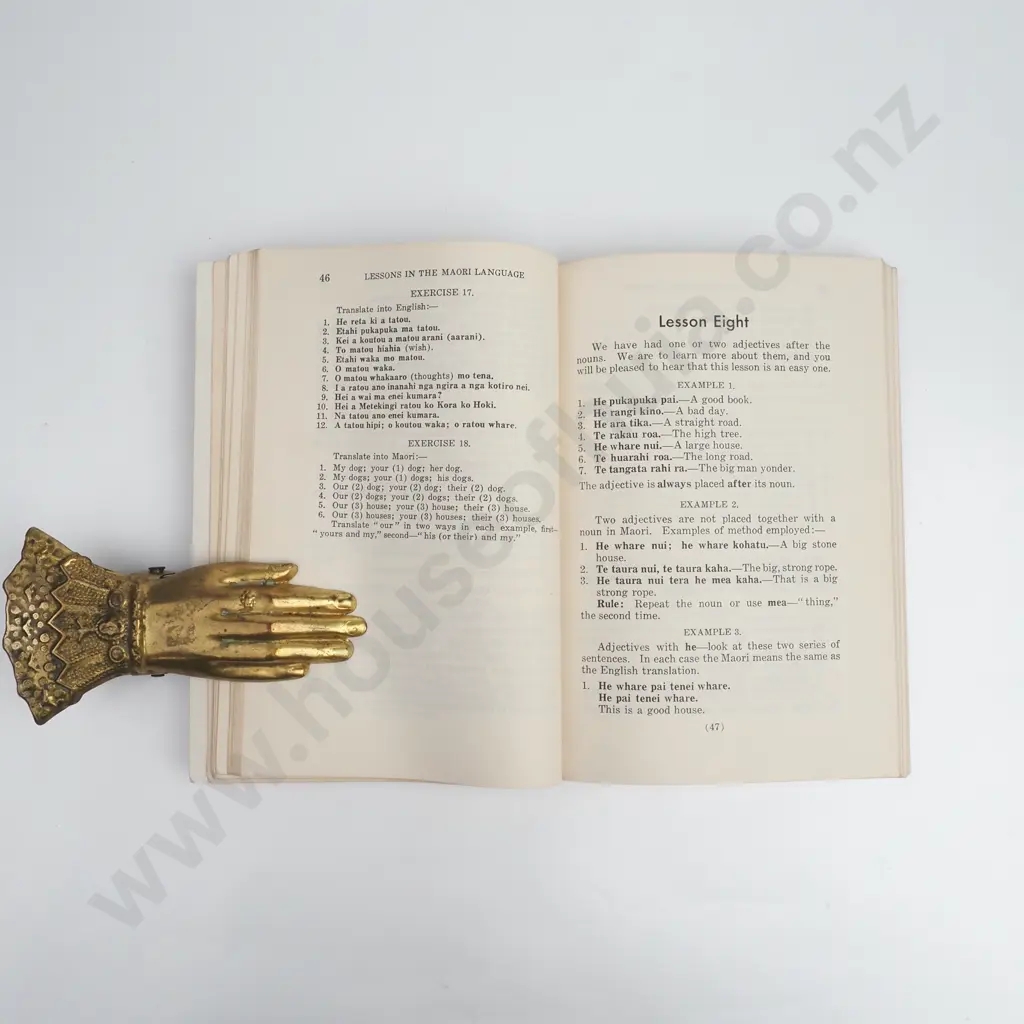 Wills, W.H. - Lessons in Maori Language A New Approach to Learning Maori, First Edition, Thomas Avery & Sons Ltd, NZ, 19 Image 1++