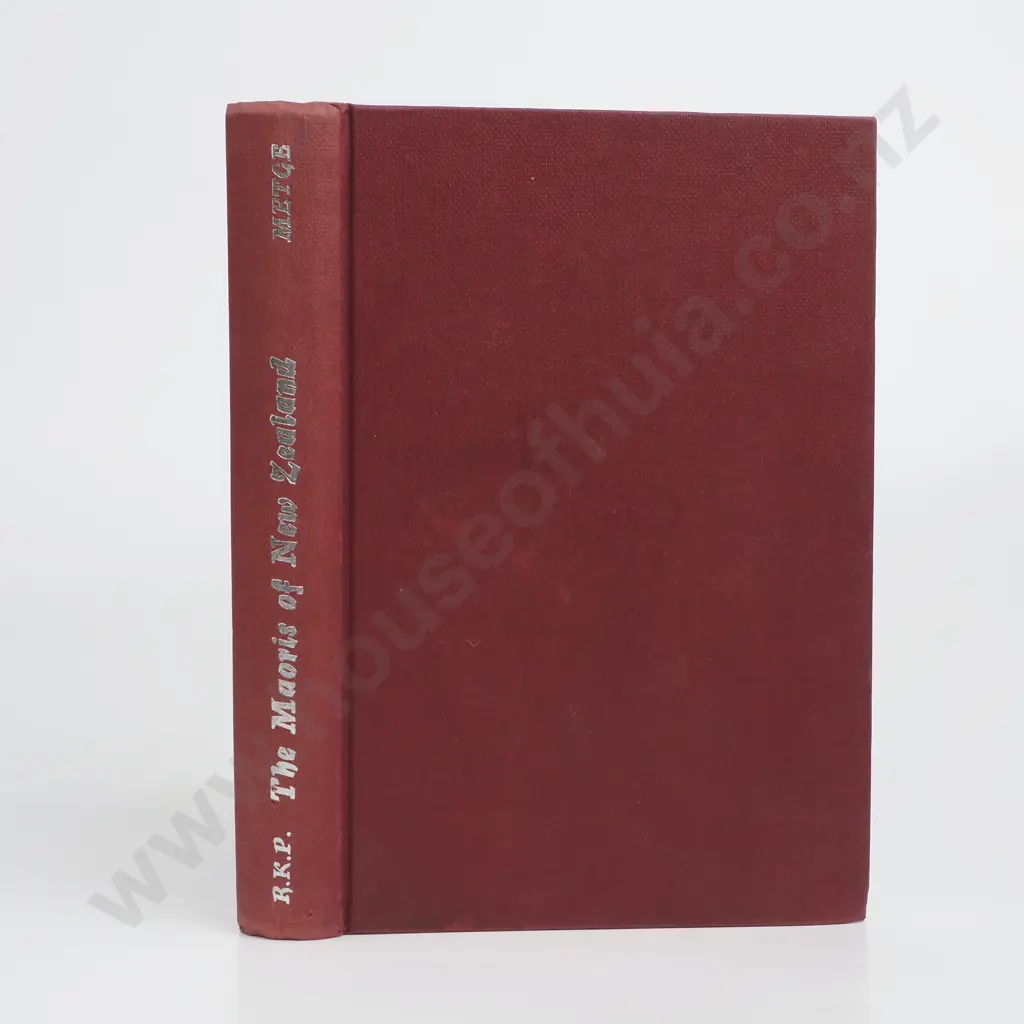 Metge, Joan - The Maoris of New Zealand, Third Edition, Routledge & Kegan Paul, London, 1971 Image 1++
