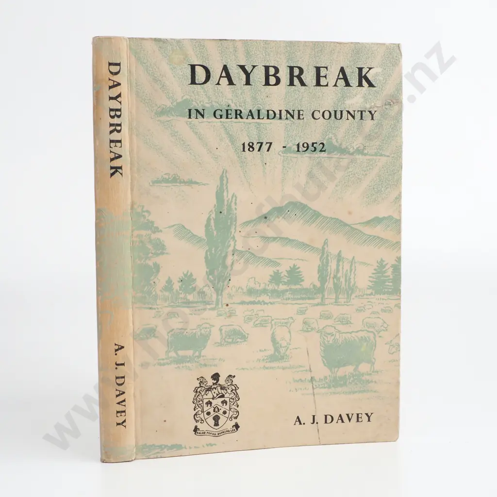 Davey, A. J.; Daybreak in Geraldine County 1877-1952 Image 1++