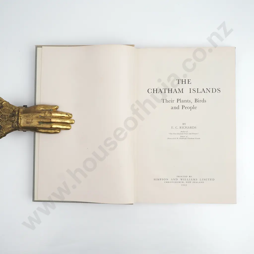 E.C. Richards - 'The Chatham Islands, Their Plants, Birds & People' Image 1++