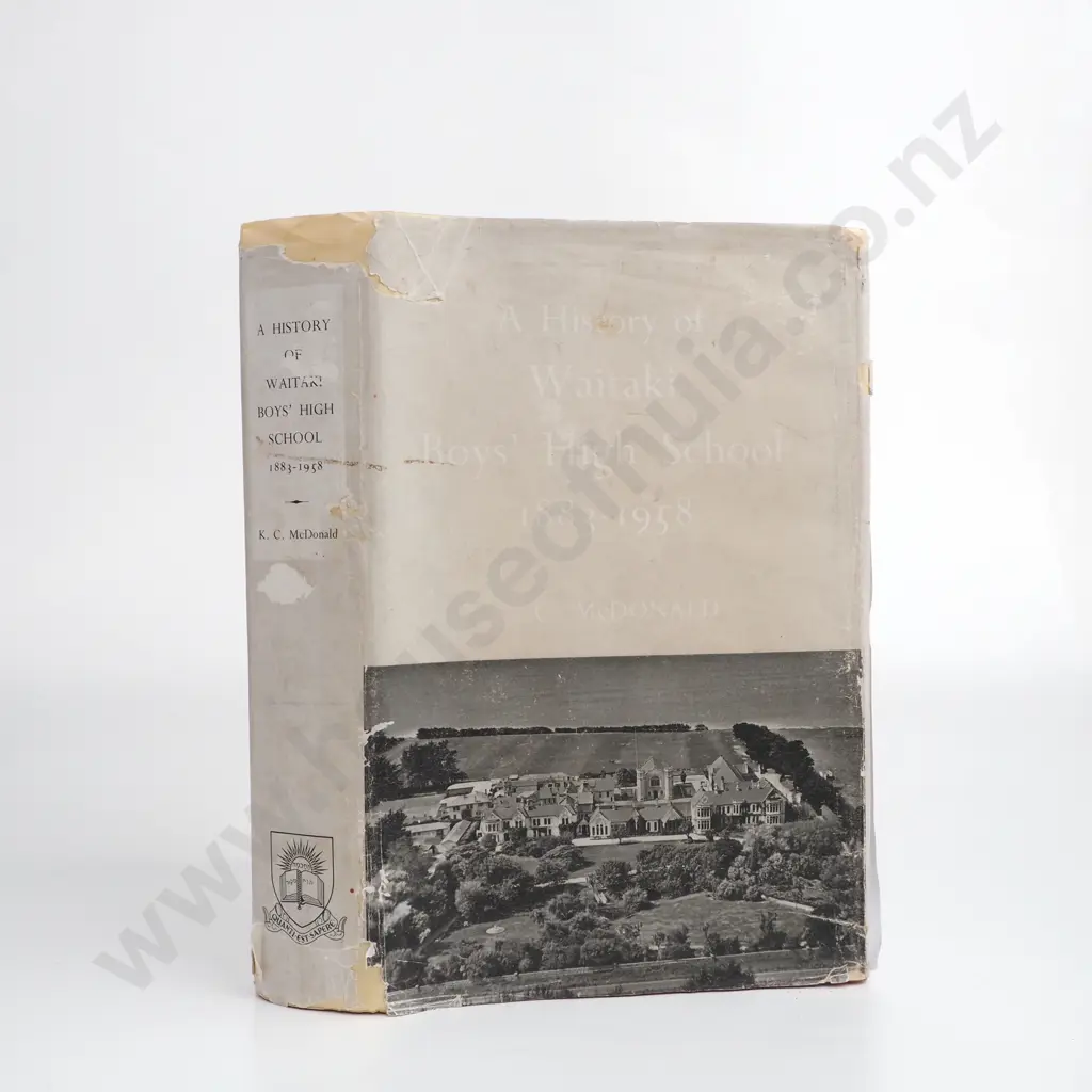 McDonald, K. C.; A History of Waitaki Boys' High School Image 1++